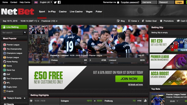 Net Bet Sports Screenshot