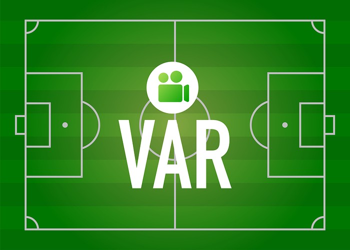 VAR Football Pitch Logo