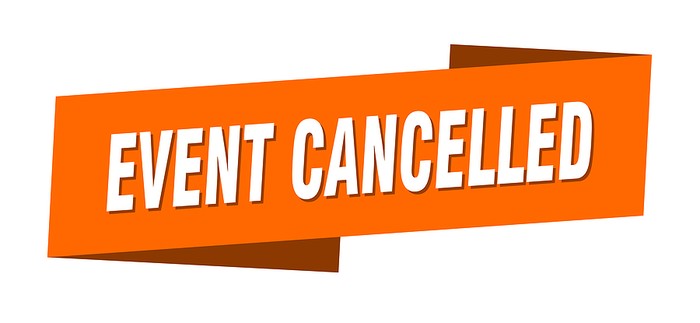 Event Cancelled Banner