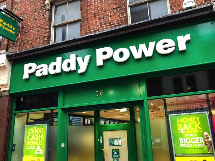 PaddyPower high street bookmake