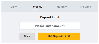 Betfair Deposit Limit