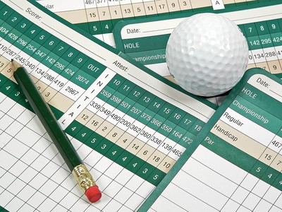 Blank Golf Scorecards