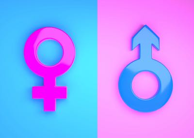 Men vs women symbols