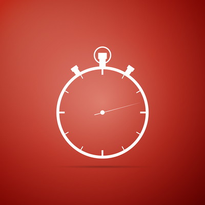 Red Stopwatch Icon
