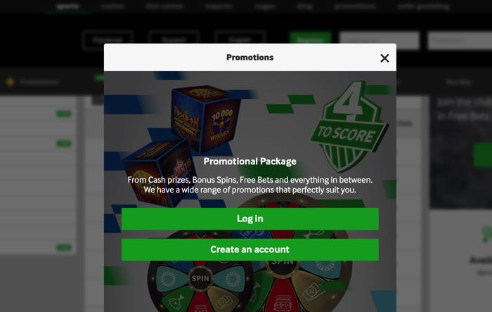 Bookmaker promotional offers generic